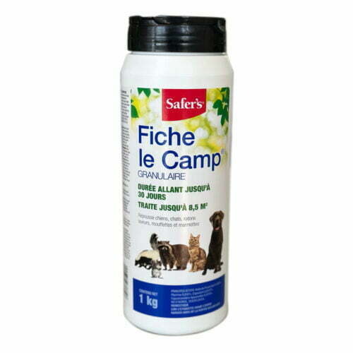 Répulsif pour animal Fiche le camp 1kg.