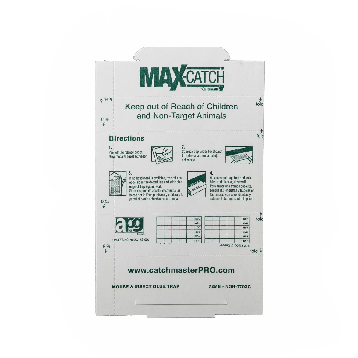 Trappe collante pour les souris et insectes.